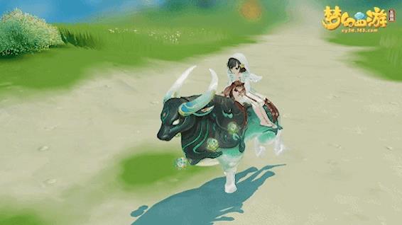 《梦幻西游三维版》限定坐骑“青牛”悠然而至 快来接收仙家祝福